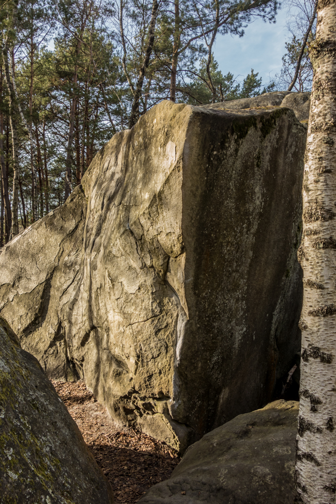 Le Renard Bleu (7a) - a great feature but a soft touch for the tall